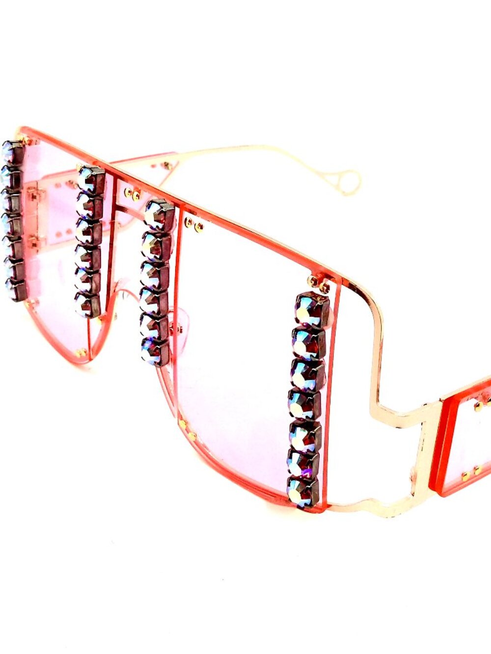 GASOLINE GLAMOUR ROBOTICA PINK FOX ROSE GLASSES 💕 🦊🤖